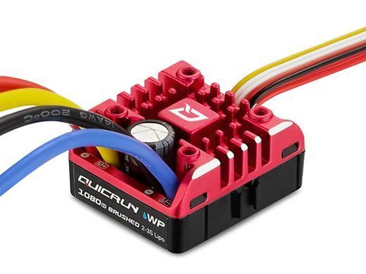 Регулятор двигателя ESC 80A Hobbywing QuicRun WP 1080 G2 2-3S, T-Plug, для RC-моделей, водостойкий
