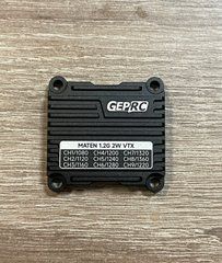 Видеопередатчик VTX GEPRC MATEN 1.2G 2W, антенна в комплекте, для FPV дронов