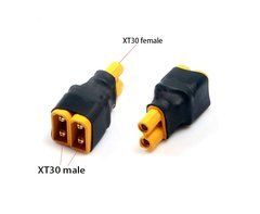 Перехідник XT30 Female на 2х Male, паралельний, розгалужувач живлення FPV, електротранспорту