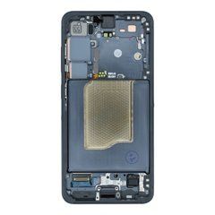 Дисплей Samsung S931 Galaxy S25 модуль в сборе с тачскрином и рамкой, черный, Original, Original, с рамкой