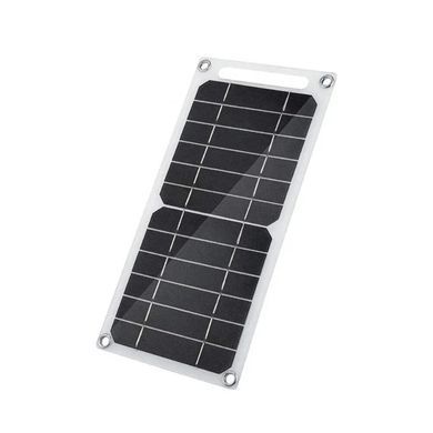Сонячна панель 6W USB 5V портативна, зарядка від сонця, Power Bank, для кемпінгу та туризму