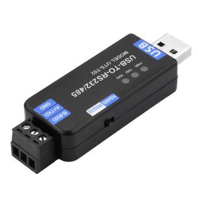 Адаптер USB-to-RS485/RS232 CH343G, двонаправлений, конвертер для Arduino, BMS, промислових контролерів