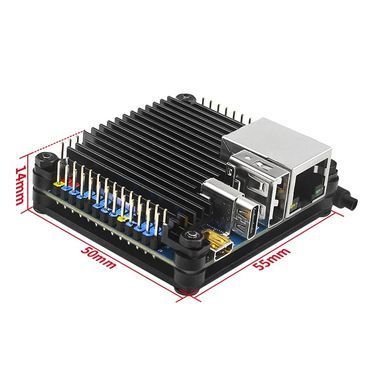Радиаторная система охлаждения для одноплатного ПК Orange Pi Zero 3