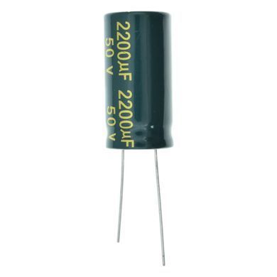 Конденсатор 2200uF 50V 16*30 105C електролітичний, JCCON LowESR , для живлення дронів