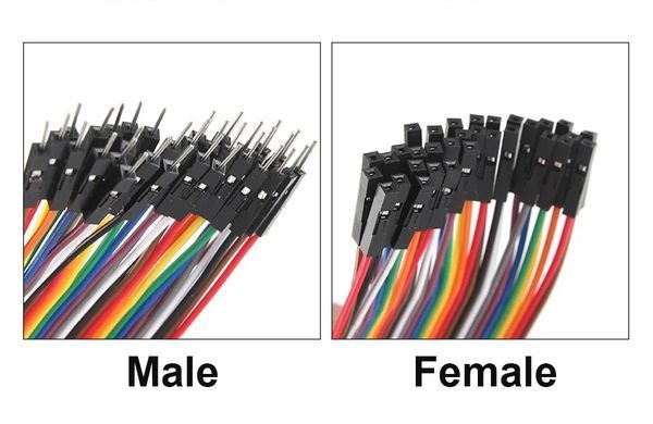 Джампер-кабели Dupont 20pin 20см Female-Female для Arduino, макетных плат, соединение модулей