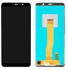 Дисплей WIKO Y80 модуль в зборі з тачскріном, чорний, без рамки