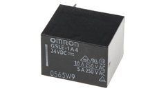 Реле електромагнітне OMRON G5LE-1A4-24VDC, SPDT, 10A 240V AC, компактний, коротка затримка, для PCB