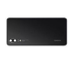 Задня кришка для смартфону Huawei P20 Pro зі склом камери чорна, Original PRC