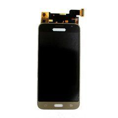 Дисплей Samsung J320H / DS Galaxy J3 (2016) модуль в зборі з тачскріном, золотистий, Original, без рамки