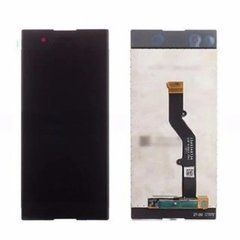 Дисплей Sony Xperia XA1 Plus Dual G3412 модуль в зборі з тачскріном, чорний, без рамки