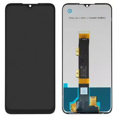 Дисплей Motorola Moto G53 модуль в зборі з тачскріном, HC, чорний, High Copy, без рамки