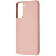 Чохол для телефону Samsung Galaxy S21 силікон, рожевий