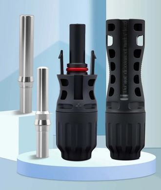 Коннекторы MC4 TOMZN 1500V 45A, PV Wire End, комплект Male/Female для солнечных панелей