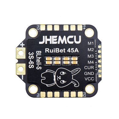 Регулятор моторів ESC 45A JHEMCU RuiBet 4в1 3-6S Lipo, для FPV дронів