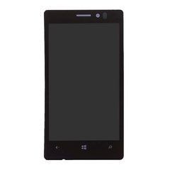 Nokia Lumia 925 дисплей в зборі з тачскріном модуль чорний, High Copy, без рамки