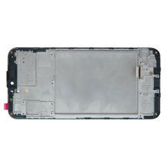 Дисплей Samsung A245 Galaxy A24 4G (2023) модуль в зборі з тачскріном і рамкою, OLED, small size, чорний, High Copy, з рамкою