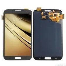 Дисплей Samsung I317, Note 2 N7100, N7105 Note 2, T889 модуль в зборі з тачскріном сірий, Original, без рамки