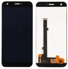 Дисплей ZTE Blade A512, Z10 модуль в зборі з тачскріном, чорний, без рамки