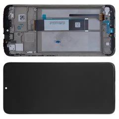 Дисплей Xiaomi Redmi 9T модуль в зборі з тачскріном і рамкою, HC, чорний, High Copy, з рамкою