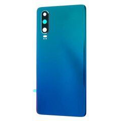 Задня кришка для смартфону Huawei P30 зі склом камери синя, Original PRC