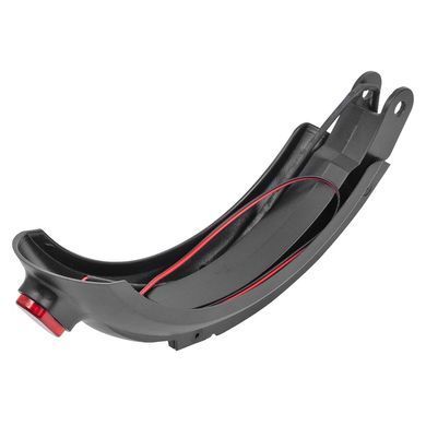 Крило заднє в зборі для Kugoo S1/S2/S3, пластикове крило зі стоп-сигналом LED