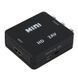 Відеоконвертер HDMI на AV RCA, 1080P, підтримка NTSC/PAL, AV/CVBS L/R, перетворювач відео 1920&times;1080