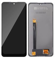 Дисплей Oukitel WP13 модуль в сборе с тачскрином, черный, High Copy, без рамки