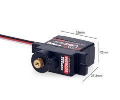 Сервопривід SURPASS Hobby S0009M 9G 360&deg;, цифровий, металевий редуктор, для FPV дронів