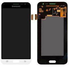 Дисплей Samsung J320H / DS Galaxy J3 (2016) # GH97-18414A модуль в зборі з тачскріном, білий, без рамки