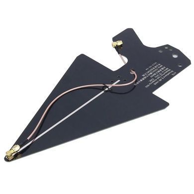 Антенна UWB 600MhZ-10Ghz 6dBi HT6, SMA-Male, направлена, логопериодическая для анализаторов спектра