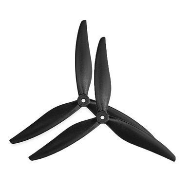 Пропеллеры для дронов Gemfan 8х4х3 Cinelifter, 1 пара (CW+CCW), 204mm, 10.5г чорні