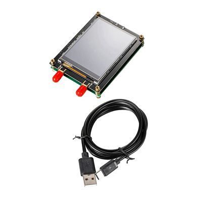Генератор радиочастотных сигналов 35MHz-4400MHz ADF4351 с дисплеем, RF Signal Generator, Type-C