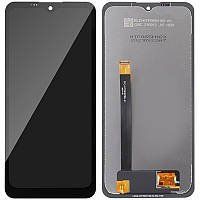 Дисплей Oukitel WP15 модуль в зборі з тачскріном, чорний, High Copy, без рамки