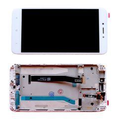Дисплей Xiaomi Redmi 4x модуль в зборі з тачскрніом і рамкою, білий, High Copy, з рамкою
