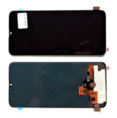 Дисплей OnePlus 6T A6010 модуль в сборе с тачскрином, черный, OLED, без рамки