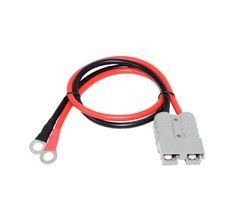 Конектор Anderson 50A 600V з кабелем 8AWG 50 см, наконечники M8 для LiFePO4, інверторів