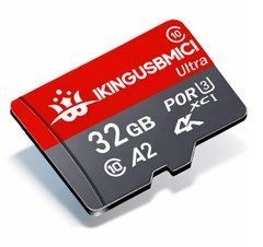 Карта памяти micro SD IKINGUSBMICI Ultra A2 32GB, Class 10, для телефонов, планшетов и других устройств