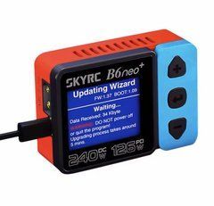 Зарядное устройство SkyRC B6neo+ 240W/DC 126W PD, 10A, USB-C/XT60 для аккумуляторов 1&ndash;6S, с балансировкой