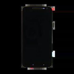 Motorola G4 Play XT1600, XT1601, XT1602, XT1603, XT1607 дисплей з тачскріном модуль з рамкою чорний, Copy, з рамкою