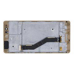 Дисплей Huawei P9 модуль в зборі з тачскріном, золотий, з рамкою, Original PRC, Original PRC, з рамкою