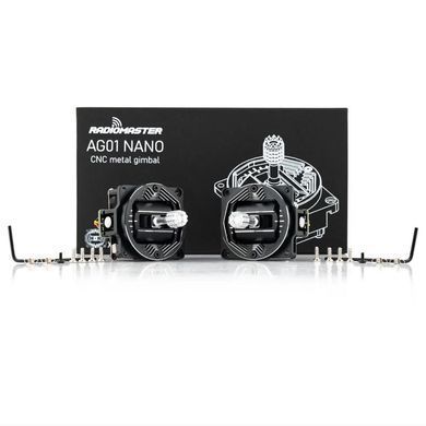 Гимбал Radiomaster AG01 Nano CNC Hall Gimbal для Pocket, стик пульта управления, комплект 2шт