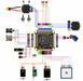 Стек FC&ESC DakeFPV F722 8S 30&times;30, 4in1 ESC 70A, Betaflight, Ardupilot, для FPV дронів