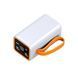 Корпус-павербанк под аккумулятор 21700, QC3.0, USB-A/Type-C, индикатор, белый, для самостоятельной сборки