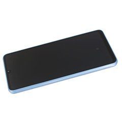 Дисплей Samsung A336 Galaxy A33 5G (2022) модуль в сборе с тачскрином и рамкой, Original, голубой, Original, с рамкой