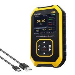 Дозиметр-радіометр FNIRSI GC-01, детектор &gamma;/X/&beta;-випромінювання, цифровий вимірювач радіації, Type-C