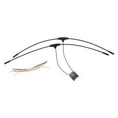 Приймач керування ELRS 433MHz HappyModel ES900 DUAL RX + дві T-антени, для FPV дронів