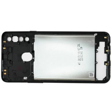 Средняя часть корпуса для телефона Samsung A207 Galaxy A20s (2019) черная, Original PRC