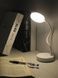 Настільна LED лампа USB-живлення 5V, 3 режими світла, регулювання яскравості, для читання та роботи