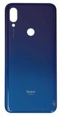 Задня кришка для телефону Xiaomi Redmi 7, синя, High Copy