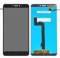 Дисплей Xiaomi Mi Max 2 модуль в зборі з тачскріном, чорний, HC, High Copy, без рамки